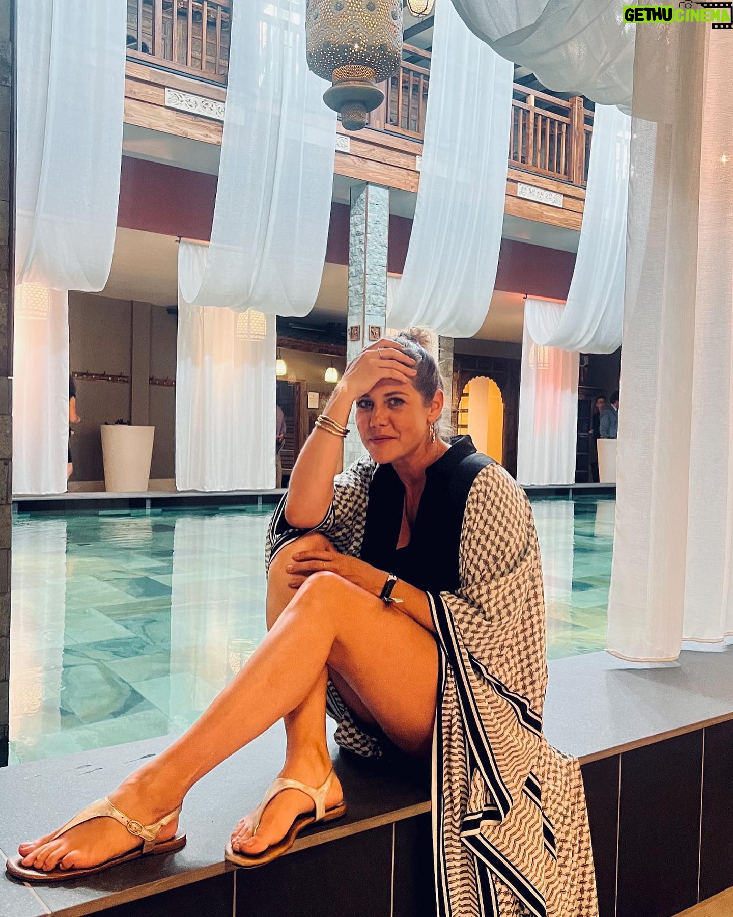 Felicitas Woll - 5.7K Likes - Danke für diesen entspannten schönen Abend!🙏🏻 Es war eine schöne Eröffnung im @vabalispa_official Hamburg🪷 😘 @nova_meierhenrich @susanne_priem