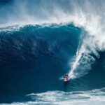Felicity Palmateer Instagram – The last few days have been an absolute roller coaster! 2nd place in the @cbdmd.usa Jaws @wslbigwave Championship! 
There has been a lot of hard work, dedication and help that has gone into making these last few days possible. 
This trip to Maui was about not sitting in that comfortable place but directing my life to a place where I needed to push myself, pushing myself to be vulnerable and uncomfortable and knowing that if I trusted in myself and my instincts that I would make the right decisions and realise that everything I needed was already inside me. 
Overall I’m really happy with my performance yesterday – just needed one more wave in that final! Congrats @paigealms on your win and to all the girls and guys – that was some of the best big wave surfing that I’ve ever seen! 
Thank you to everyone that has been so supportive and sending me messages –  sorry if I haven’t replied to you yet! 
Now time to deal with this whiplash and see a chiro, physio & masseuse 😂 @wsl #jaws #peahi @photokeoki