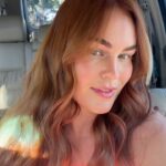 Felicity Palmateer Instagram - In my RED era ❤️‍🔥❤️‍🔥❤️‍🔥 Thank you @izaclarkehairandbeauty for making this come to life. Could not be happier with the colour! #blondetored #red #copper #pumpkinspice