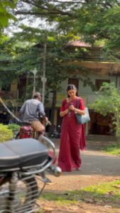 Femina George Instagram - Action 🎬 Thank you all for your love ❤️. Ponnila is super happy. 🥰🥰 Shot by @sanif_uc_gram @sanif_uc_fotografia #feminageorge #theepporibenny #malayalammovie #happyme #thankyou