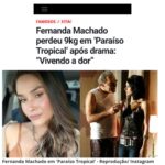 Fernanda Machado Instagram – Quem aí tá vendo Paraíso Tropical?!?! 📺
Joana já, já começa a sofrer feito doída, tadinha. Taí, explicado a razão da minha magreza na novela, era a sofrência da Joana, entrei de cabeça na dor dela e fui me esvaindo nas lágrimas dela. 

Saiu esses dias mais uma matéria pra Contigo, sobre esse trabalho que foi super bacana de fazer. 
Link da matéria completa no stories. Obrigada Nat, e Luisa Scavone. 🥰 @natashasteinassessoria 

#paraisotropical #matériacompleta