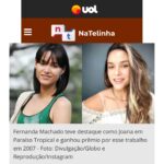 Fernanda Machado Instagram – 16 anos entre essas 2 fotos!!!!! 16 anos? Como assim?! Caramba! O tempo voa né, gente?! Eita que essa semana tá agitada Brasil!!!!! Mais uma matéria sobre meu trabalho em Paraíso Tropical, e dessa vez pro @sitenatelinha da Uol. 

E eu  aproveitei a matéria, pra falar também do meu livro sobre maternidade, que já tá quase no final da gestação, e prestes a nascer! 

Link da matéria completa no meu stories! Obrigada @natashasteinassessoria 
@walter.felixx 
@sitenatelinha 

#hittingthepress #paraisotropical
#maisumamateriabacana #meulivrotachegando