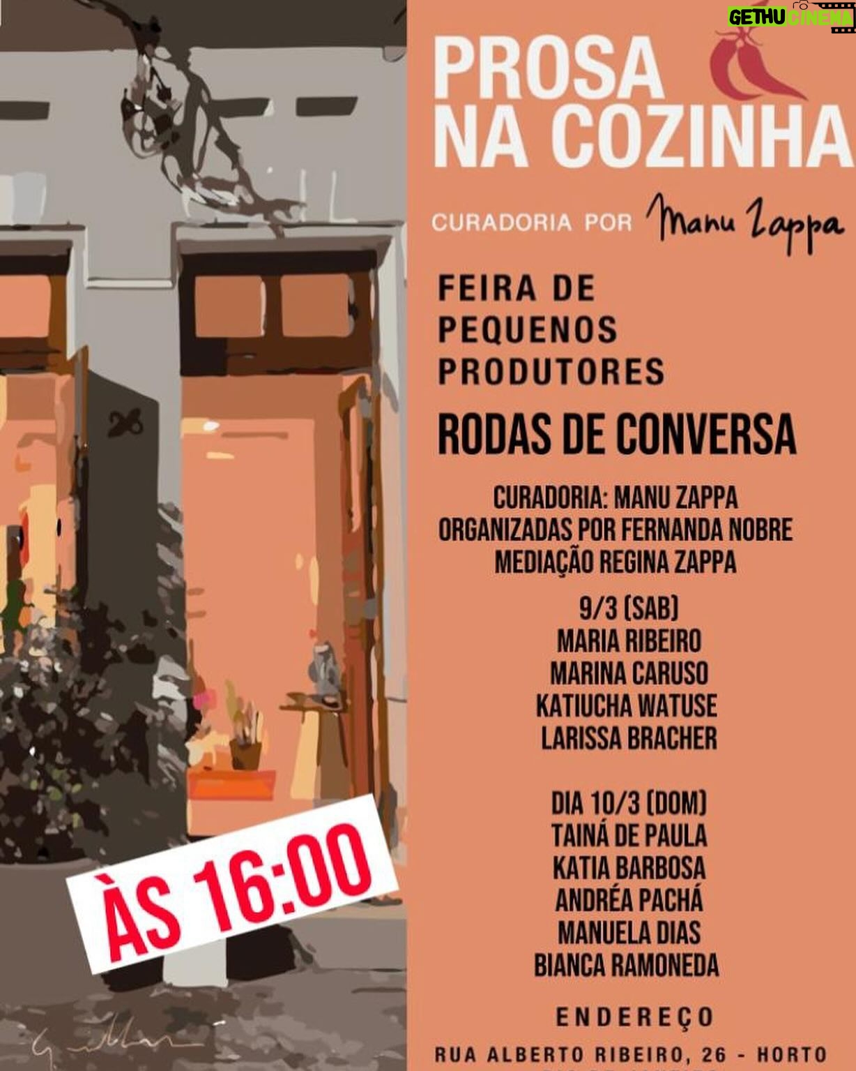 Fernanda Nobre Instagram - Neste fim de semana no RJ vamos ouvir mulheres para celebrar esse mês de luta. @manoelazappa me convidou para organizar junto com ela duas mesas, uma no sábado e outra no domingo, para debatermos assuntos que permeiam o imaginário feminino. Vamos ouvir mulheres admiráveis que são inspiração pelos seus trabalhos e posicionamentos. No sábado vamos falar sobre a prisão da Beleza que agora tomou nuances ainda mais perversos com a distorção digital e os inúmeros filtros que estão confundindo nossa auto percepção Por que a sociedade criou um padrão de beleza completamente irreal, restrito e impossível de se manter? No domingo vamos falar sobre a relação do tempo para nós mulheres. Ele que deveria ser o nosso maior aliado é entendido como nosso inimigo. Como nos relacionamos com o tempo na maternidade, menopausa, no mercado de trabalho, envelhecimento e invisibilidade? Esses papos serão mediados pela poderosa Regina Zappa e ainda teremos uma feira de comidinhas deliciosas. Vem conversar com a gente! To animada ❤️