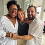 Fernanda Nobre Instagram - Dudu, queremos @tainadepaularj como sua vice na prefeitura para as eleições de 2024 @eduardopaes Obrigada @giovannanader e @gduvivier por esse domingo delicioso! 💛