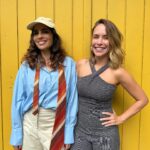 Fernanda Nobre Instagram – para a gravação do programa dela no uol, “Maria vai com os outros”. @mariaaribeiro ❤️