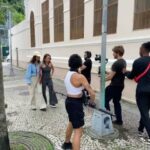 Fernanda Nobre Instagram – para a gravação do programa dela no uol, “Maria vai com os outros”. @mariaaribeiro ❤️