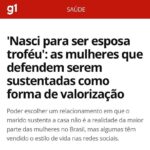 Fernanda Nobre Instagram – Pensando aqui: não acho possível que essas mulheres tenham consciência da armadilha cruel e violenta que estão se metendo. Que moda é essa??