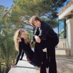 Fiammetta Cicogna Instagram – Love day and night🖤❤️
