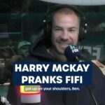 Fifi Box Instagram - @harrymckay10 pranks Fifi pretending to be his twin brother, Ben 😂