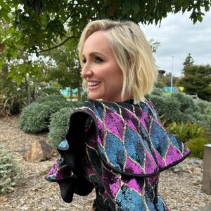 Fifi Box Instagram - Love this amazing @_zhivago_ dress from our new @fififevnick tv commercial styled by the gorgeous @miki_pearl and hair & makeup by my queen @fotinihatzis 🩷