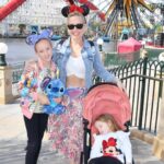 Fifi Box Instagram - Waking up here @disneyland makes us so happy 💕 The girls are in heaven, their little faces light up every time they see a character and Trixie is committed to filling her autograph book ⭐️ Daisy’s still sleeping through some of the big moments, she couldn’t believe it when I showed her a photo of her asleep with Mickey and Donald “why am I asleep mummy?” 🤣💕 @disneyparks @disneyland #disneyland #sponsored #disneypartner @disneyaunz
