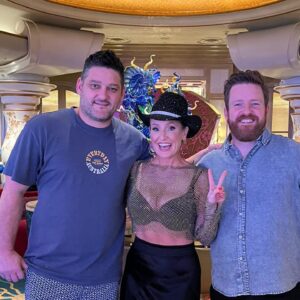 Fifi Box Instagram - Boxy’s Big Night in Vegas was every second the wild ride it promised to be! 🙌🎉 A big thankyou to all the listeners that came with us for the 24 hours of partying (not quite 🤦‍♀️) and to my amazing work family on @fififevnick I love you all!! ❤️🙌❤️