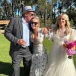 Fifi Box Instagram - This is the perfect bride @darcie_ridgeway she is the perfect friend getting her perfect fairy tale 🩷 with Ben and her beautiful bubba Finn, there was so much love on this day 🩷🙌🩷
