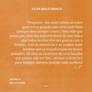 Filipa Maló Franco Instagram - Feliz Dia da Mulher 🌸

* podem ler o texto completo no meu livro “Escuta o Teu Coração”