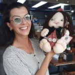 Filiz Ahmet Instagram - @tontondolls 🍀 Bu muhteşem hediye için çok teşekkür ederim,ellerine sağlık 🥰 #babynigar 😂🤗
