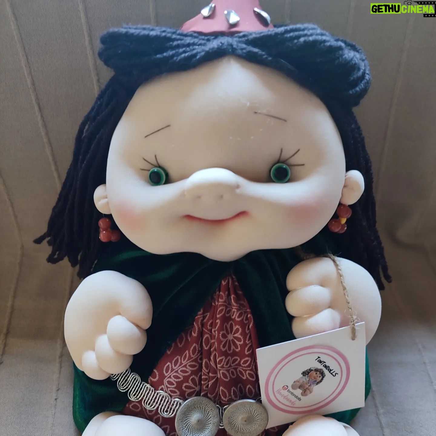 Filiz Ahmet Instagram - @tontondolls 🍀 Bu muhteşem hediye için çok teşekkür ederim,ellerine sağlık 🥰 #babynigar 😂🤗