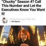 Fiona Dourif Instagram - Call 210-500-3347 and demand to #renewchucky !!! #chucky #chuckyseason4 (trust me season for will be killer) on @syfy @peacock @usanetwork