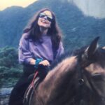 Fiona Dourif Instagram - Here are 50 million pictures of my mom Joni. She died 5 years ago last week. I have a loud cackle when I laugh just like she did. 👍
