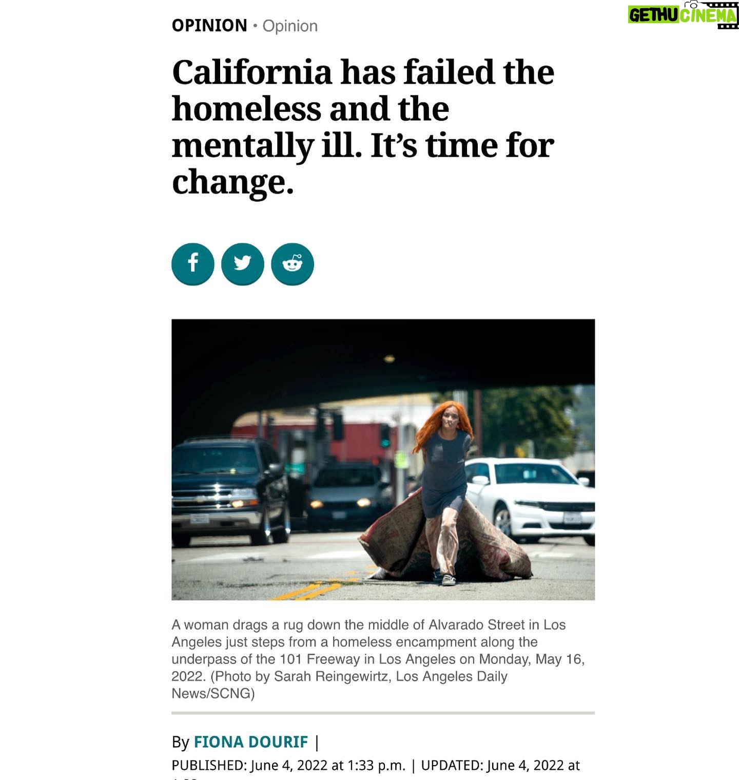 Fiona Dourif - 8.5K Likes - I wrote an essay about losing my mom to mental illness and homelessness. It’s time for change. Please consider Michael Shellenberger for governor.
Thank you to the @ocregister and the 10 other SOCAL newspapers that ran it today. Link in bio.