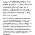 Fiona Dourif Instagram - I wrote an essay about losing my mom to mental illness and homelessness. It’s time for change. Please consider Michael Shellenberger for governor. Thank you to the @ocregister and the 10 other SOCAL newspapers that ran it today. Link in bio.