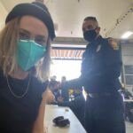 Fiona Dourif Instagram - Moderna round 1! No side effects. So grateful.