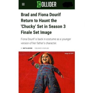 Fiona Dourif Instagram - Last plug! Season finale tonight gets so damn weird 
10/9 c on @syfy and @usanetwork 🤘🤘🤘
