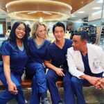 Fiona Gubelmann Instagram – One week till #season6 of #TheGoodDoctor starts!!!
Love these peeps ❤️ truly some of the greatest @hillharper @willyunlee @therealgolden47 @thegooddoctorabc