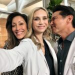 Fiona Gubelmann Instagram - Love these two 🩷 @thegooddoctorabc #thegooddoctor #parnick #goodbye #farewell @willyunlee @thechristinachang_