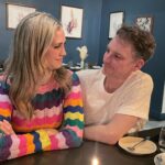 Fiona Gubelmann Instagram - Such a lovely birthday. Thanks for all the love and well wishes. I am truly blessed to have so much love in my life. Fabulous birthday dinner with close friends at my favorite restaurant @folkerestaurant. Thank you for the special delicious birthday cake that I can’t stop thinking about!! Dress is from one of my faves @oliviarubin 🩷