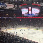 Fiona Gubelmann Instagram – Lovely date night with friends
🏒 @canucks @thebestalexweed @brandonlarracuente @jazminlarracuente