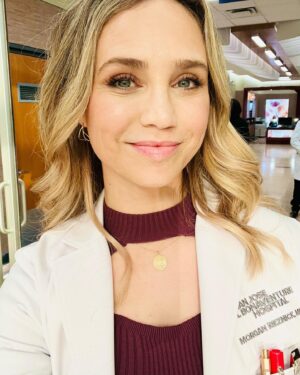 Fiona Gubelmann Instagram - I absolutely love this LOVED necklace by  @genevievelaujewelry. 

For every LOVED necklace Genevieve Lau sells, she donates one LOVED necklace to a woman with cancer. 

She started this movement 6 years ago and to date has donated 1500  to women across the US.