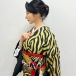 First Summer Uika Instagram - #ウイカ衣装 🐯 ・半襟/重ね衿＆袋帯/帯締＆草履 →三松　#三松 @mimatsu.shara.kimono ・ヘアアクセサリー →ふりふ　#ふりふ @furifufurifu