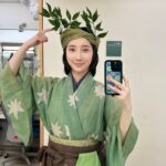 First Summer Uika Instagram - #光る君へ　 1番衣装が軽かった日🌳