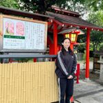 First Summer Uika Instagram - 先日お仕事で京都に行けたので #車折神社 に奉納していた玉垣見に行きました！ 去年の6月ぶり！ 直接見に行けてなかったのでやっと！ 社務所さん閉まってたのに気づいて下さって ご挨拶もできました🙏 #光る君へ 観てくださっているそうで お話もさせていただけて嬉しかったです🥲 大阪にいる頃から芸能神社があるので 時々お詣りに行ってましたが、 去年からは清少納言にご挨拶に！ 私の玉垣は、なんとちょうど 清少納言社の目の前に玉垣があります…！😳😳 お詣りに来られた際は是非見て行ってください❤️ また1年よろしくお願いします✨☺️