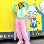 First Summer Uika Instagram - #ウイカ衣装 🏗️ ・フリースアノラック/パンツ →Candy Stripper @candystripper_official ・ベスト→ANNA SUI NYC @annasuinyc