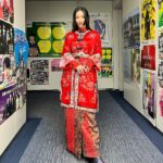 First Summer Uika Instagram - #ウイカ衣装 🇨🇳 ・チャイナガウン＆キルティングスカート →LEMON @lemon___vintage ・ブラウス＆ベルト＆イヤリング →AiLeen by GROGGROG @aileen_by_groggrog_vintage