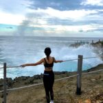 Fitrie Rachmadhina Instagram - Slow morning like these; long walks, slow running, listening to the waves, feed the bird, smile to the universe, & meditate. #nusalembongan