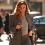 Flora Coquerel Instagram - Working girl 👓 Look @bazhane_btq 📽️ @chloehautierpro