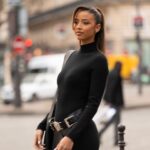 Flora Coquerel Instagram - Back in Paris 🖤 Photo @chloehautierpro Look @michaelkors