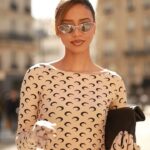 Flora Coquerel Instagram - @marineserre_official 🪐 Photos 1 et 6 @claireguillon Vidéo et photos 2,3,4 et 5 @chloehautierpro Invitation Cc @clotildehairstylist 🫶🏽