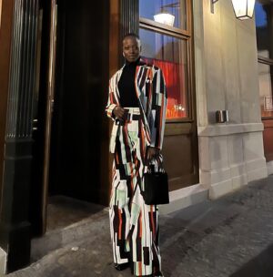 Florence Kasumba Instagram - Thank you @filmakademie Empfang @berlinale for the invitation. #florencekasumba