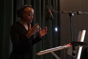 Florence Kasumba Instagram - New voice project for @disneyplusza dropping in July. 
Directed by @raymondmalinga

#KIZAZIMOTO #HERDERBOY #DISNEYPLUSZA