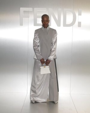 Florence Kasumba Instagram - Thank you for the whole @fendi experience. #ad