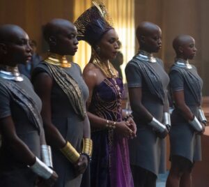 Florence Kasumba Instagram - #WakandaForever in theaters now.