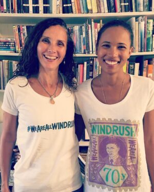 Fola Evans-Akingbola Instagram - My mother and I have started a @weareallwindrush T-Shirt campaign to raise awareness and funds for the people of the Windrush Generation in the UK whose lives have been turned upside down by the recent immigration scandal. 
Our campaign aims to stand up for the kind of society we believe in- one that is inclusive, diverse and celebrates all those who are a part of it. 💫
Thank you to everyone who has supported us so far. 🙏🏽 To join us, buy your T-shirt and post a pic online using #weareallwindrush 
Tees are available from our website (link in bio) 
All profits from tee sales go to the Windrush Justice Fund. ••••••
Info: 
2018 marks the 70th Anniversary of the arrival of the Empire Windrush ship to Britain from the Caribbean. The British Nationality Act 1948 gave British citizenship to all people living in Commonwealth countries. The people who arrived here in the 50s and 60s, after being invited by the British government, have become an intrinsic part of British society: paying taxes, rebuilding the country and making countless contributions to Britain and who we are as a culture.

Now, after decades living and working here, some members of the “Windrush Generation” are being threatened with deportation. The government’s hostile immigration policies, carelessness and culture of exclusivity and othering is having devastating effects: people have lost their jobs, lost their homes, their access to healthcare has been restricted, they have been separated from their families and have been caused huge amounts of emotional distress.
••••••••
#windrush #tshirt #motheranddaughter #justice #fundraiser #actress #anthropologist #solidarity #weareallwindrush