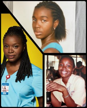Folake Olowofoyeku Instagram - This was my source of inspiration for Abishola's hairstyle: Baby Fo! 

As a child, I despised having my hair touched and would cry for hours!

In Junior Secondary school, we were mandated to wear a different hairstyle each week, or face punishment. I vowed never to braid my hair again after i graduated. 

Little did I know, it was all research for my character, Abishola. I hadn't realized that sitcom characters are meant to remain unchanged over time, so the iconic and controversial hairstyle will endure far beyond me!

What a journey! I love Abishola so much!! She's truly become a part of me, from the inspiration behind her hairstyle to the evolution of her character. It's been an incredible half a decade ride!

#BobHeartsAbishola
#FolakeOlowofoyeku