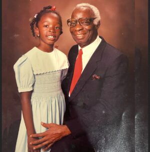 Folake Olowofoyeku Instagram - Happy Easter from Baby Fo & my dapper Father! 🕊️