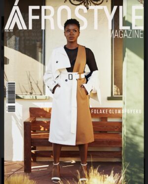 Folake Olowofoyeku Instagram - Throwing Back on some Magazine Cover love! #TBT ❤️