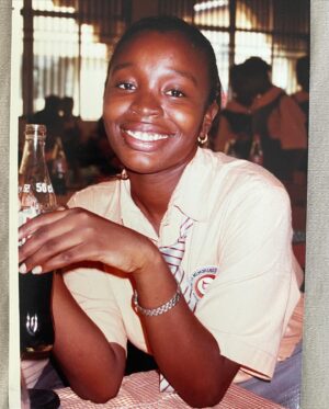 Folake Olowofoyeku Instagram - This was my source of inspiration for Abishola's hairstyle: Baby Fo! 

As a child, I despised having my hair touched and would cry for hours!

In Junior Secondary school, we were mandated to wear a different hairstyle each week, or face punishment. I vowed never to braid my hair again after i graduated. 

Little did I know, it was all research for my character, Abishola. I hadn't realized that sitcom characters are meant to remain unchanged over time, so the iconic and controversial hairstyle will endure far beyond me!

What a journey! I love Abishola so much!! She's truly become a part of me, from the inspiration behind her hairstyle to the evolution of her character. It's been an incredible half a decade ride!

#BobHeartsAbishola
#FolakeOlowofoyeku