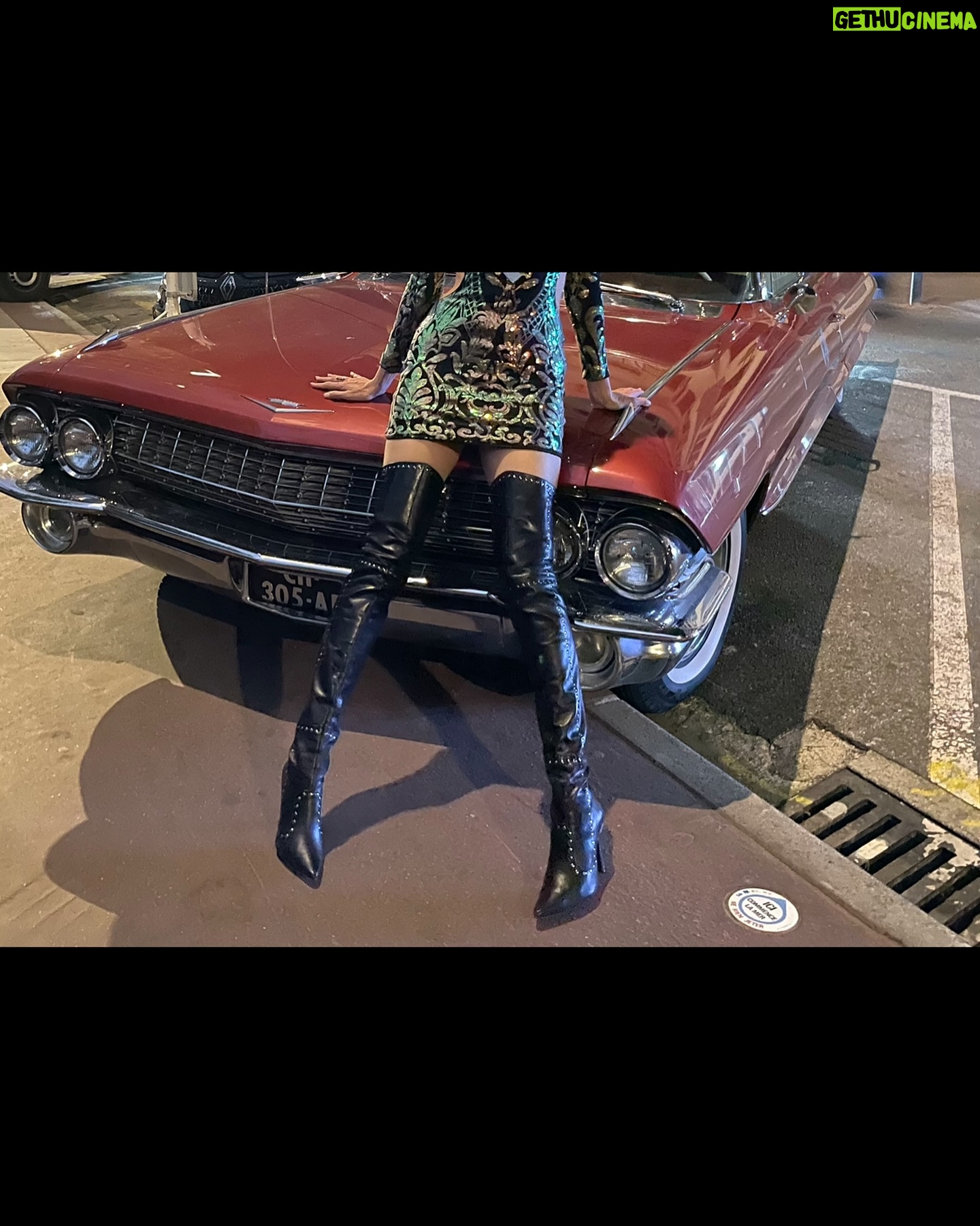 Frédérique Bel - 6.8K Likes - @fernando_berlin_official made my boots on my my measurements… fit so well ! Pic by @miranhuq late night … or early morning